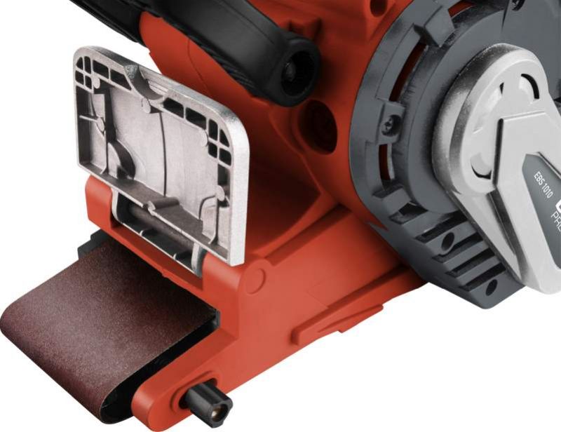 EXTOL PREMIUM Pásová brúska, príkon 1010 W, rýchlosť pásu 120-380 m/min.,  brúsny pás 533 x 76 mm