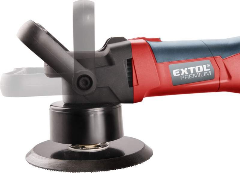EXTOL PREMIUM Orbitálna leštička, príkon 600 W, priemer 150 mm