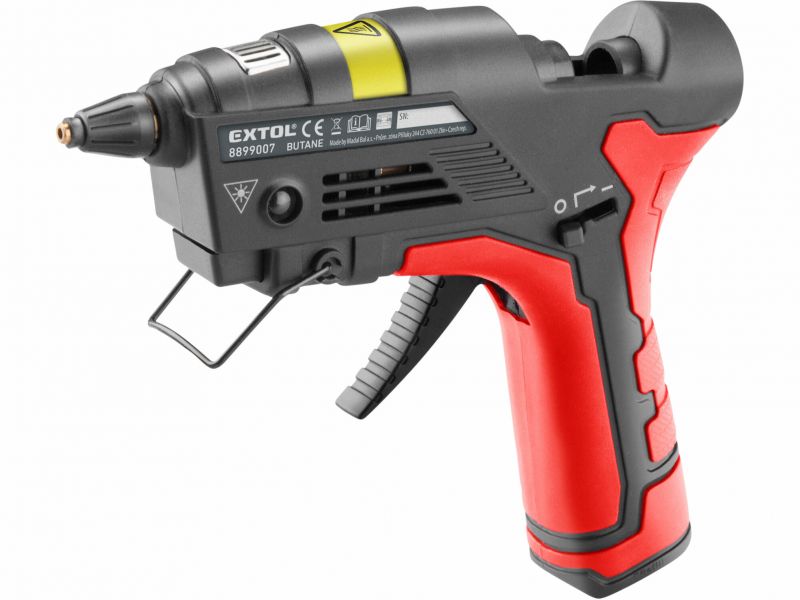 EXTOL PREMIUM EXTOL Lepiaca tavná plynová pištoľ, 11 mm tyčinky, pracovný čas 60-90 min.