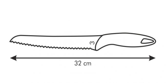 TESCOMA Nôž na chlieb PRESTO 20 cm