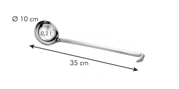 Kinekus Naberačka GrandCHEF o 10 cm, 0.2 l