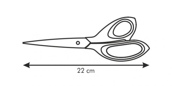 Kinekus Nožnice do domácnosti COSMO 22 cm