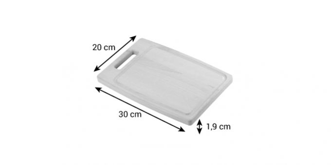 Kinekus Krájacia doska HOME PROFI 30x20 cm