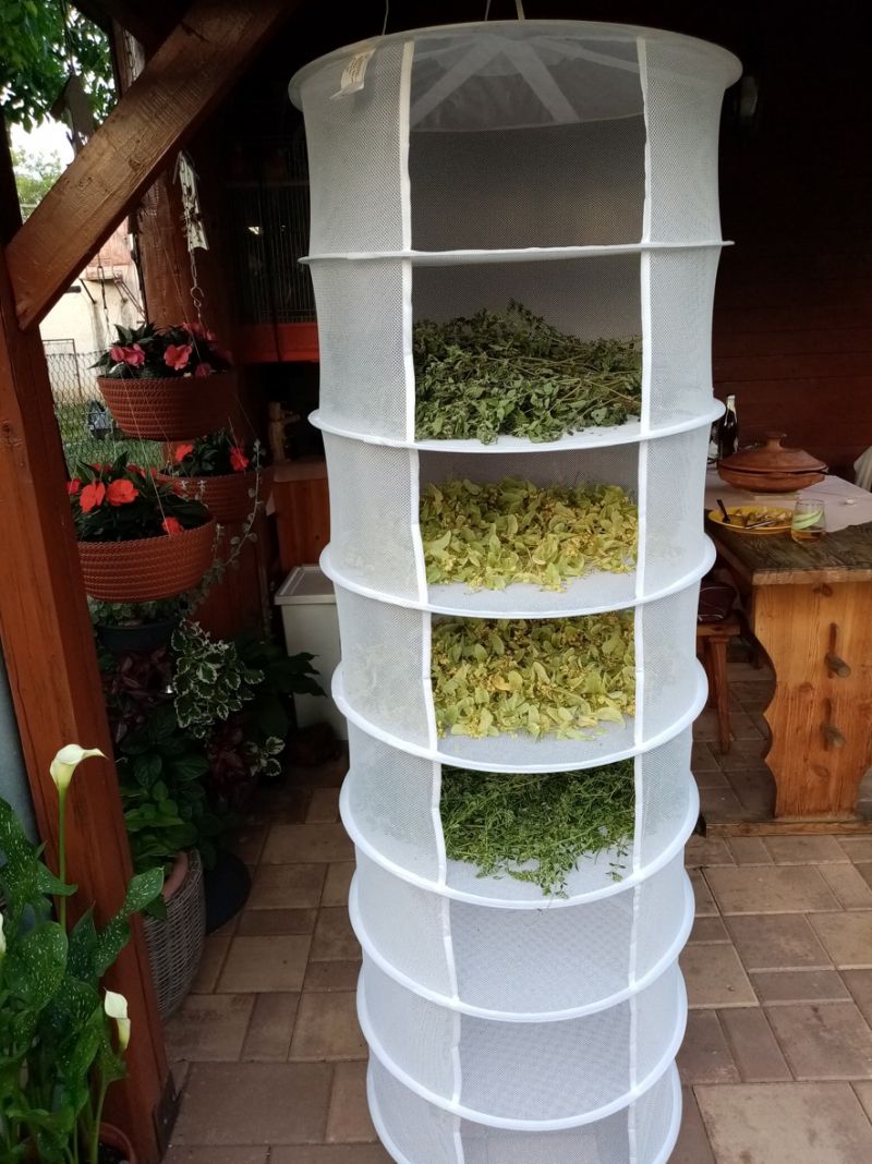 SKVELER Sieť na sušenie kruhová ø 58 cm, 8-poschodová, SKVELER
