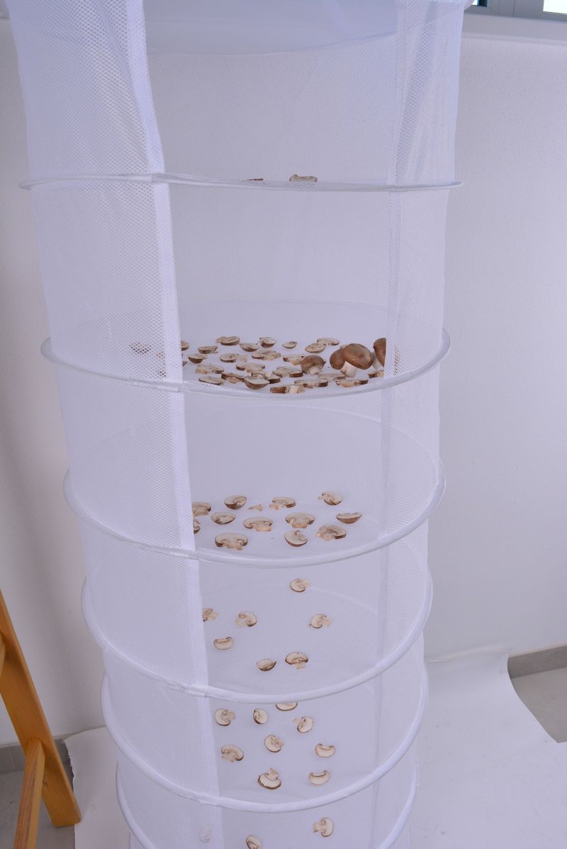 SKVELER Sieť na sušenie kruhová ø 58 cm, 8-poschodová, SKVELER