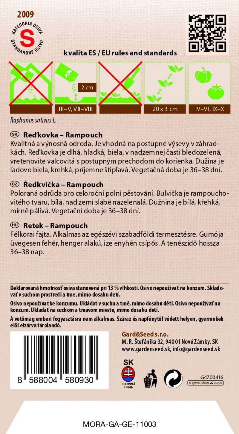 Kinekus Reďkovka - Rampouch