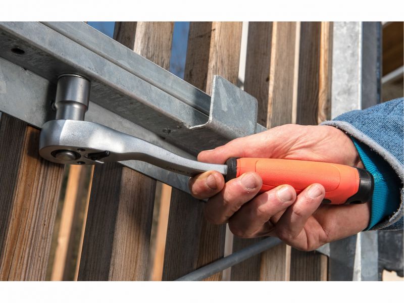 EXTOL PREMIUM Račňa 1/2" 45 zubová, Cr-V
