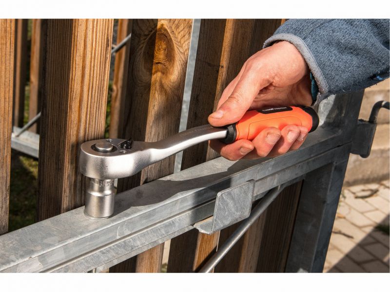 EXTOL PREMIUM Račňa 1/2" 45 zubová, Cr-V