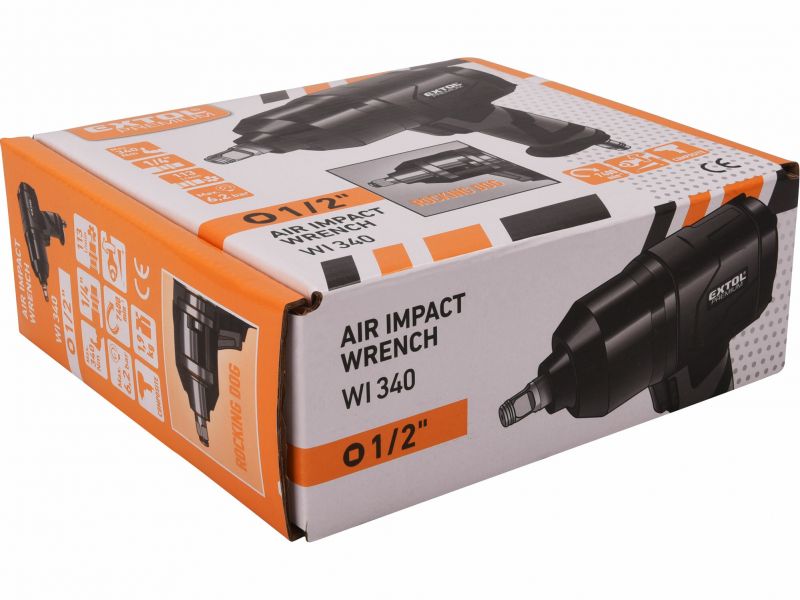 EXTOL PREMIUM Uťahovák príklep. pneum. Wi 340