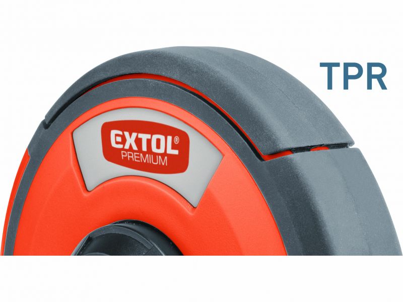 EXTOL PREMIUM Pásmo meracie oceľové, 20m x 13mm, rýchlonavíjacie