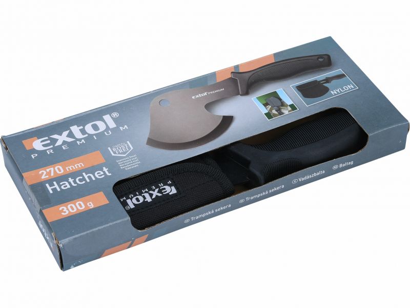 EXTOL PREMIUM Sekera trampská 270mm 300g antikor