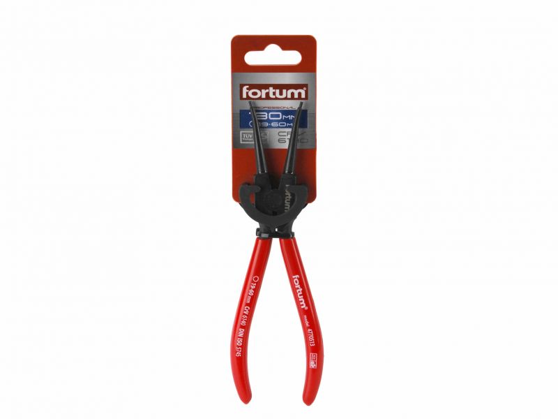 FORTUM Kliešte segerové priame vonk. 180mm