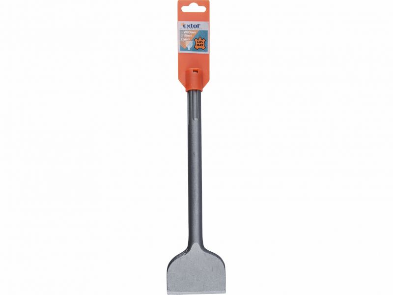 EXTOL PREMIUM Sekáč plochý SDS-max, 280x75mm