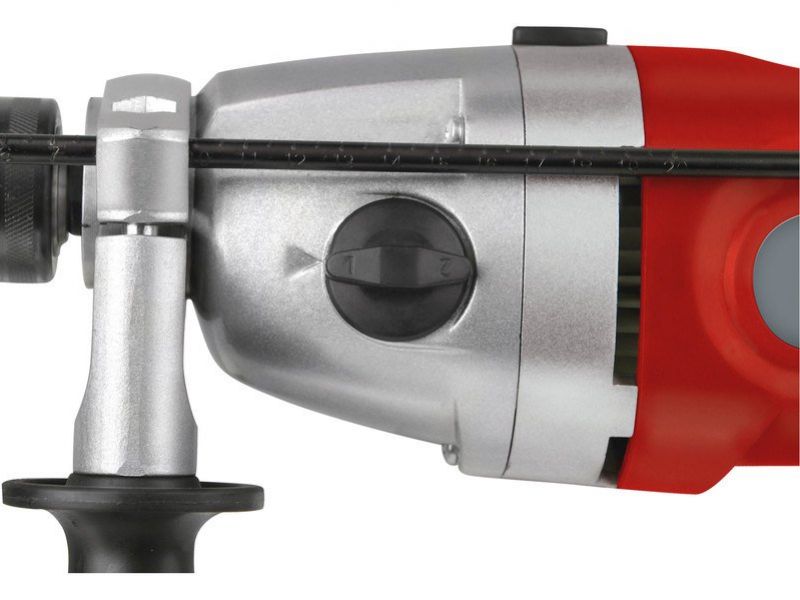EXTOL PREMIUM Vŕtačka príklepová, príkon 850W, skľučovadlo na kľúč