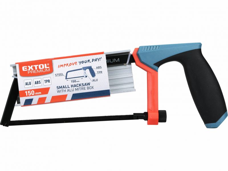 EXTOL PREMIUM Pílka modelárska 150mm, pogumovaná rukoväť