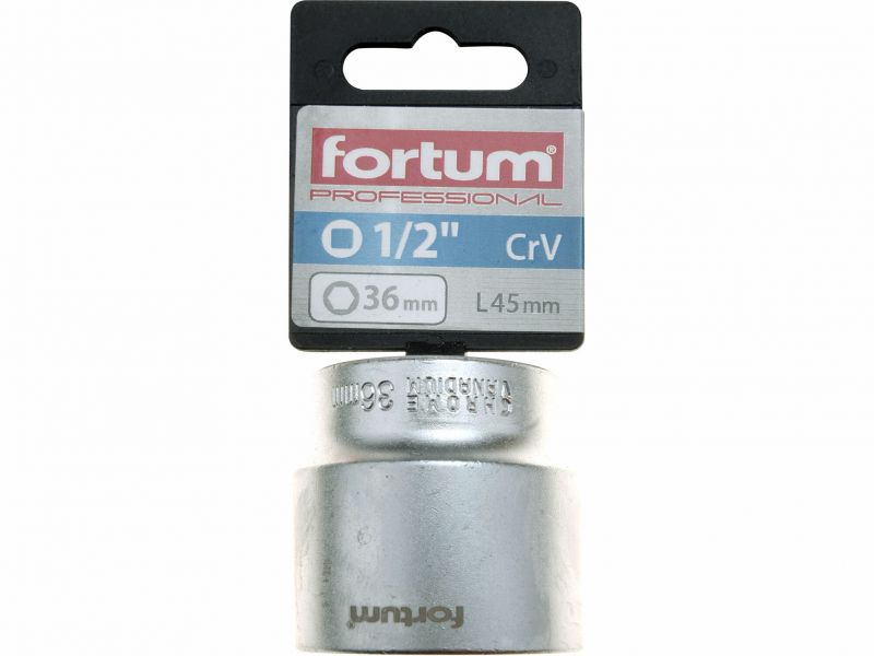 FORTUM Hlavica nástrčná 1/2" 36mm