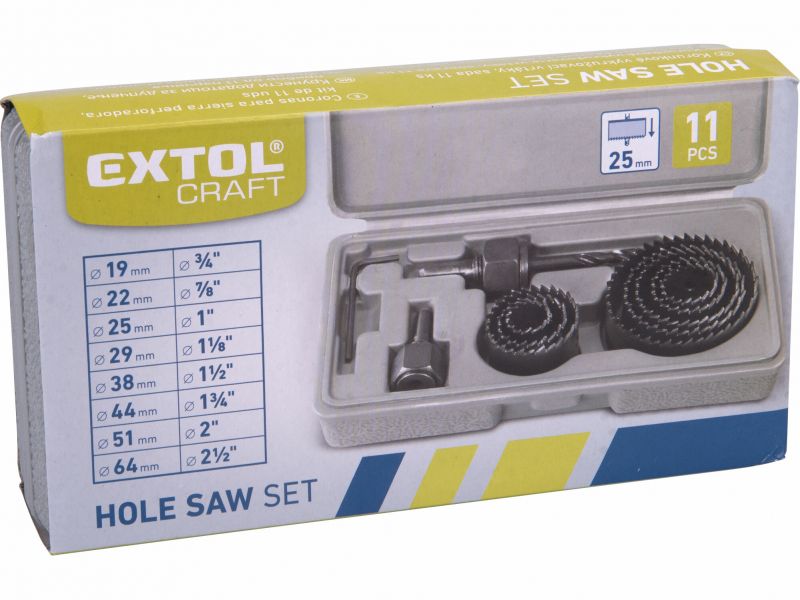 EXTOL CRAFT Pilka dierovacia ocel. o3/4-2,5
