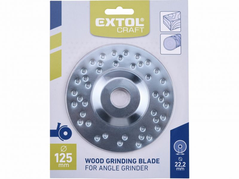 EXTOL CRAFT Kotúč brúsny na drevo 125x22,2mm