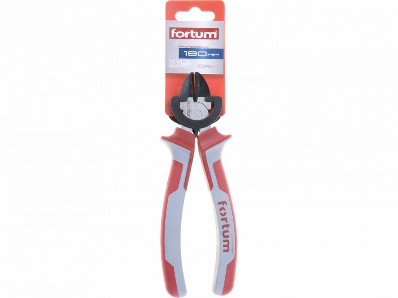 FORTUM Kliešte štikacie bočné, 180mm