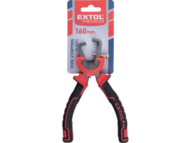 EXTOL PREMIUM Kliešte odizolovacie, 160 mm