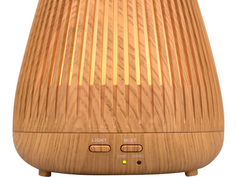 Kinekus Aróma difuzér BEAM, 9 W, 80 ml, 20(+-5)ml/h, LED žltá