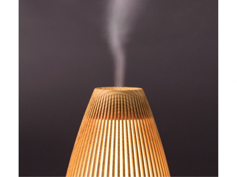 Kinekus Aróma difuzér BEAM, 9 W, 80 ml, 20(+-5)ml/h, LED žltá