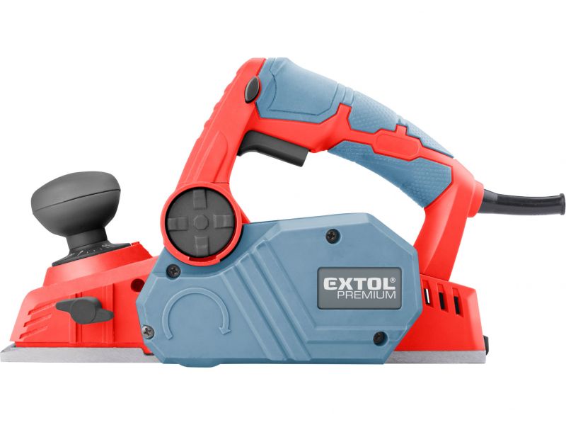 EXTOL PREMIUM Hoblík falcovací, 900W, nôž 82x3mm, 14500 ot/min, drážkovanie 24mm