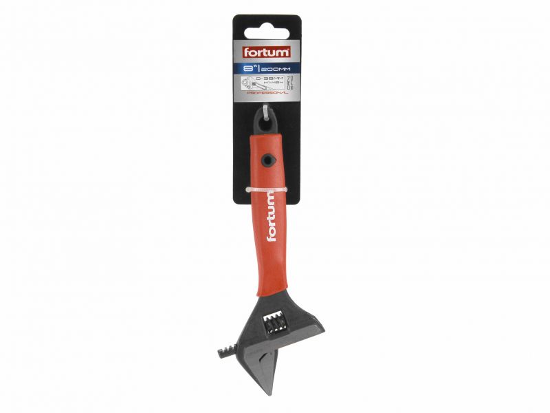 FORTUM Kľúč nastaviteľný inštalatérsky, 8''/212mm