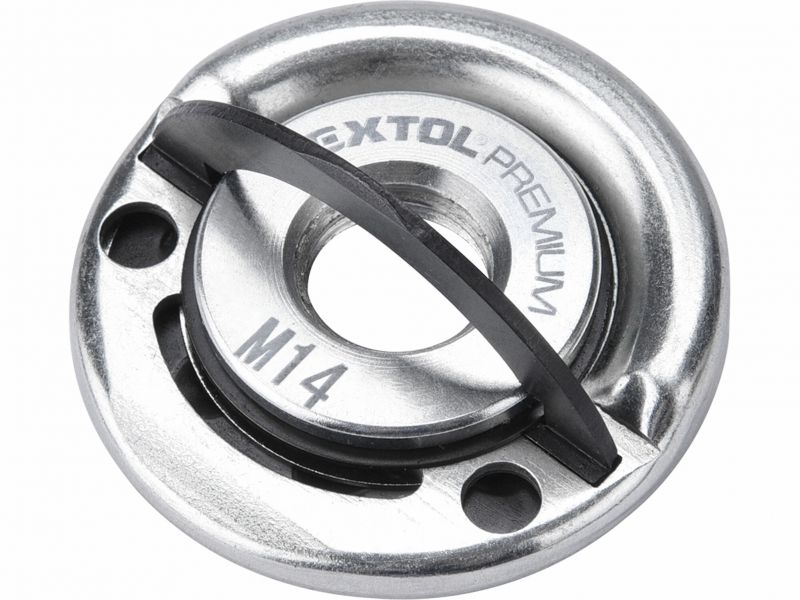 EXTOL PREMIUM Matica upínacia pre uhlovú brúsku beznástrojová, M14, 60g