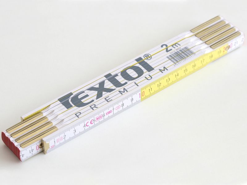 EXTOL PREMIUM Meter skladací drevený 2m