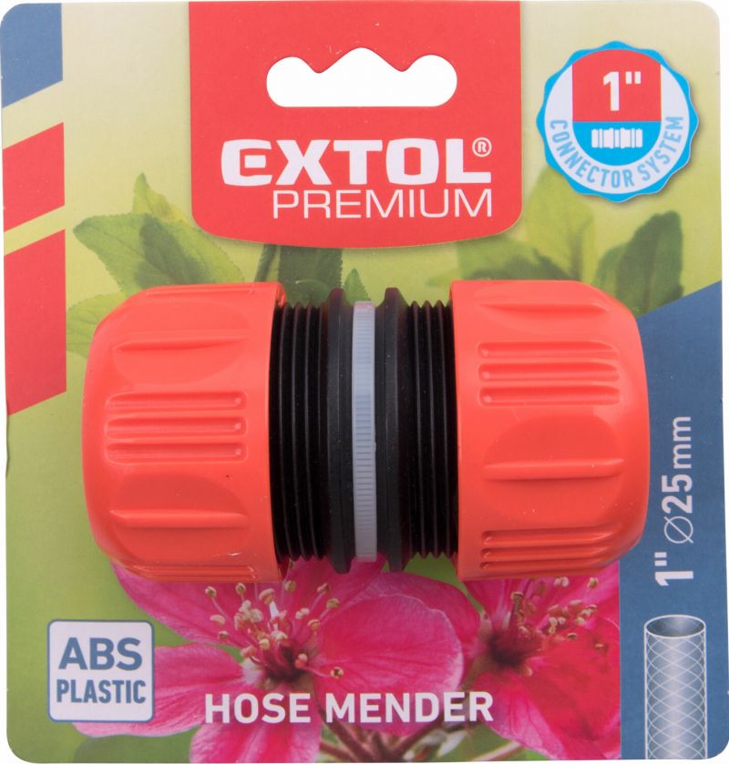 EXTOL PREMIUM Spojka na hadice plastová 1"