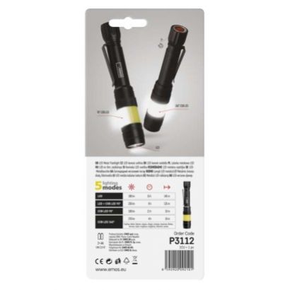 EMOS Svietidlo LED kovové COB 360 P3112