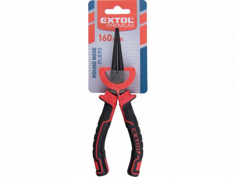 EXTOL PREMIUM Kliešte guľaté, 160mm
