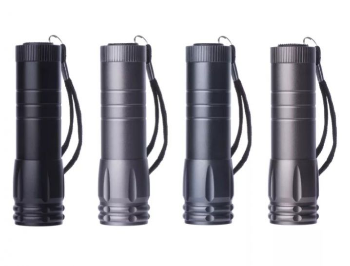 COB LED ručné kovové svietidlo 3W, P4705, 100 lm, 3× AAA foto5
