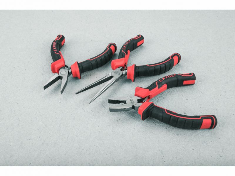 EXTOL PREMIUM Kliešte kombi mini, 125mm