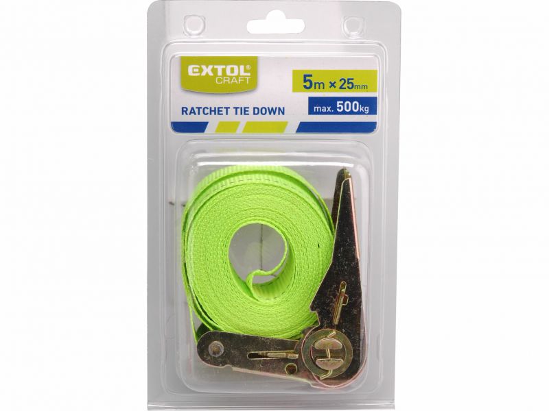 EXTOL CRAFT Pas sťahovací gurtňa 5mx25mm