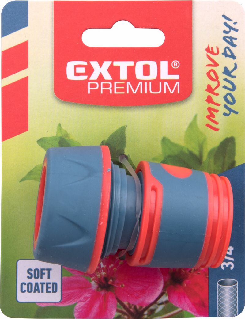 EXTOL PREMIUM Rýchlospojka plast 3/4"