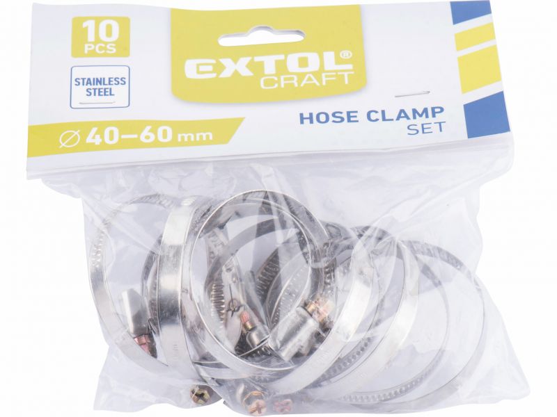 EXTOL CRAFT Spona hadicova 40-60mm pozin.