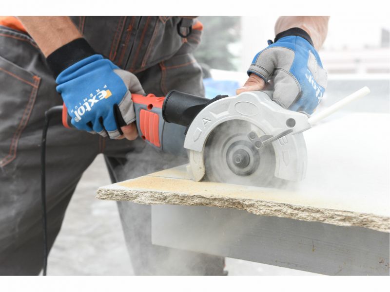 EXTOL PREMIUM Píla dvojkotúčová  protibežná  TC900 860W 125mm