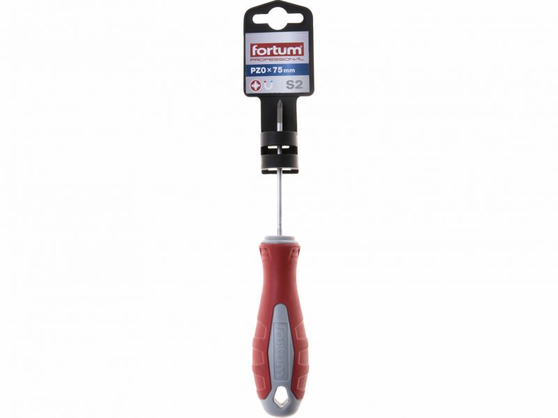 FORTUM Skrutkovač krížový PZ0x75mm