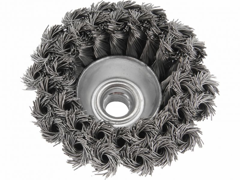 EXTOL CRAFT Kartáč hrnčekový vrkočový 2 - rad. 80mm