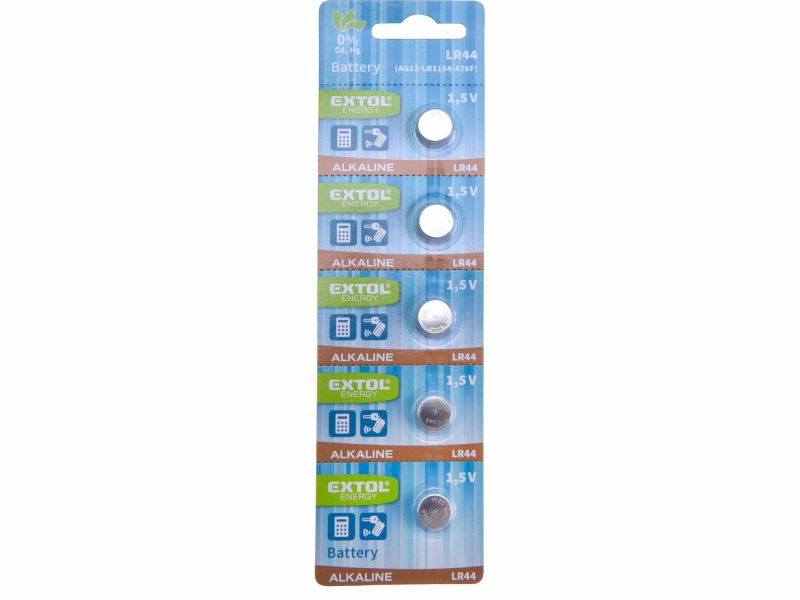 Monočlánok/ Batéria alkalická, 5ks 1,5V 
