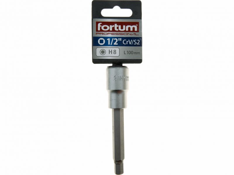 FORTUM Hlavica zastrc. 1/2" x 100mm imbus HX8