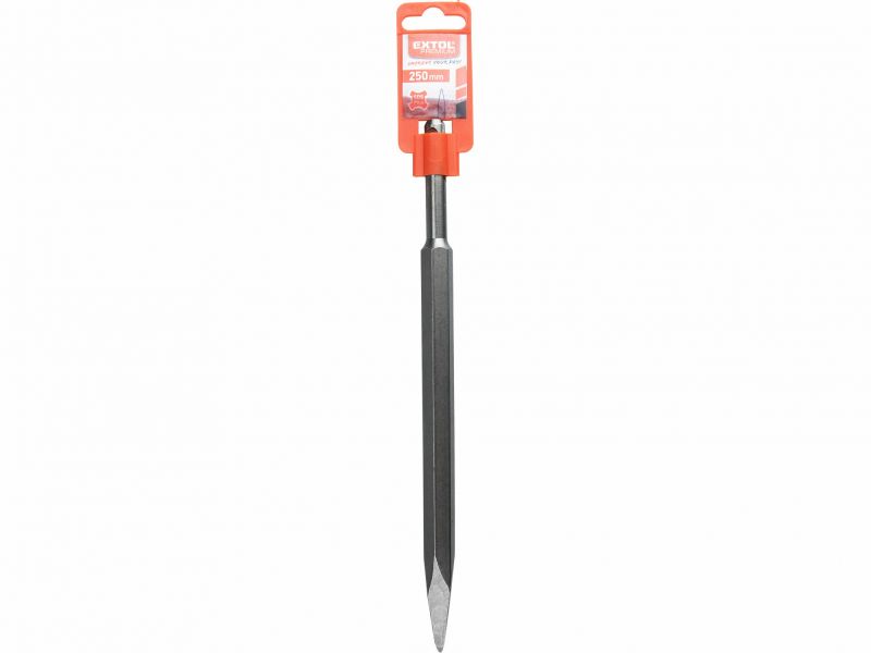 EXTOL PREMIUM Sekáč špicatý SDS-plus 14x250mm Premium