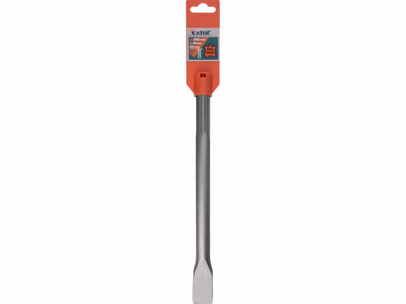 EXTOL PREMIUM Sekáč plochý SDS max 18x280mm s.25mm
