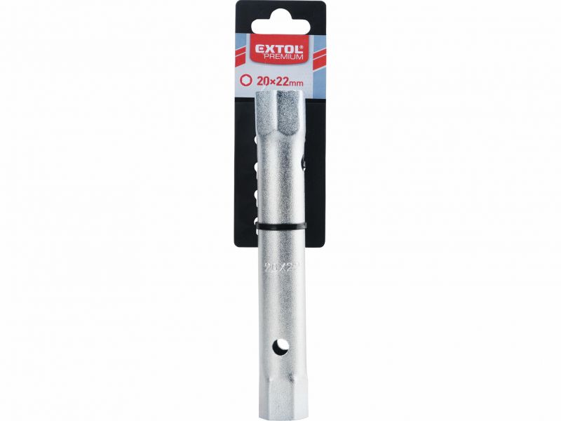 EXTOL PREMIUM Kľúč rúrkový 20x22mm