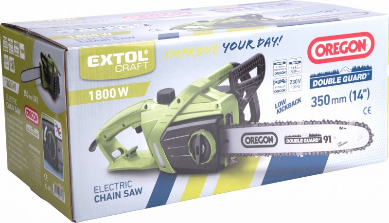 EXTOL CRAFT Píla reťazová elektrická, 1800W, lišta 350mm OREGON