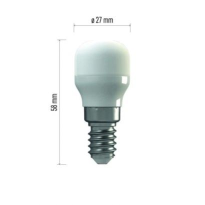 Žiarovka LED do chladničky 1.8W E14 460lm 4000K 230V 27x58cm foto6