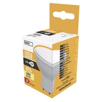 Žiarovka LED 5.8W GU10 470lm 3000K 230V 50x56mm foto4