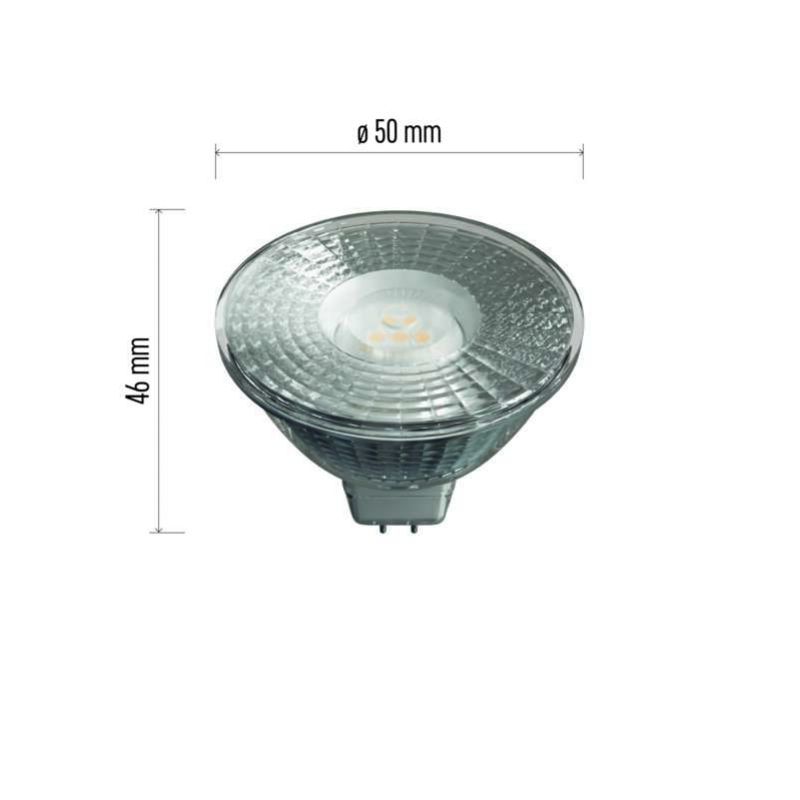 EMOS LED žiarovka Classic MR16 4,5W GU5,3 neutrálna biela